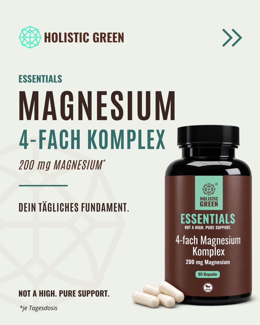 ESSENTIALS – Magnesium 4fach Komplex
