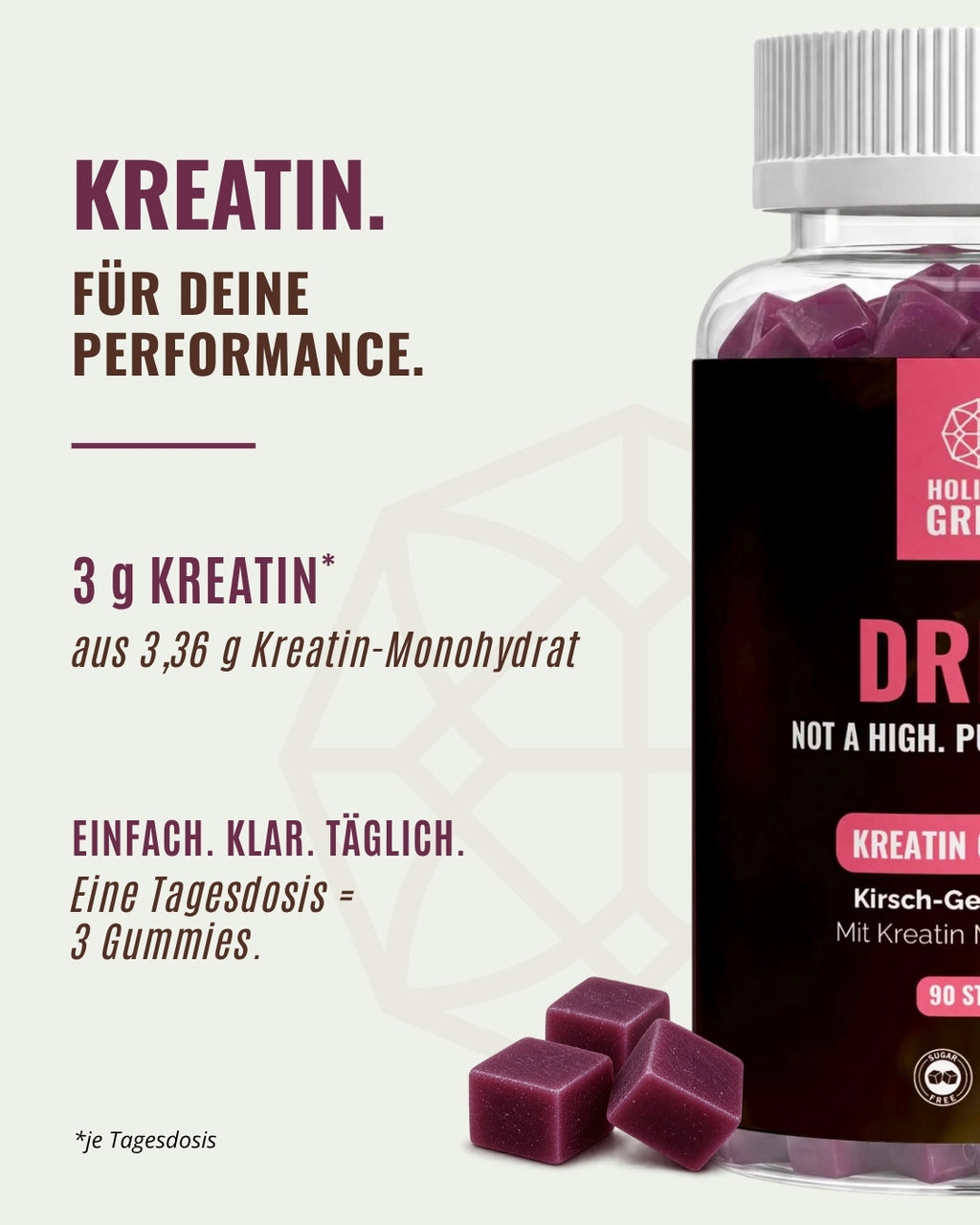 DRIVE – Kreatin Gummies Kirsche