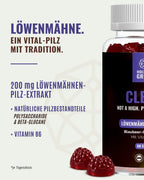 CLEAR – Löwenmähne Gummies