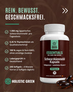 ESSENTIALS – Schwarzkümmelöl Softgels