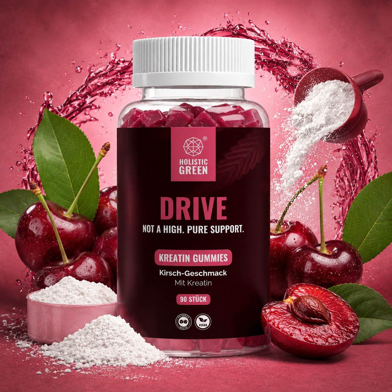DRIVE – Kreatin Gummies Kirsche